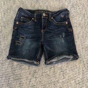 Justice Jean Shorts Girls Size 14S